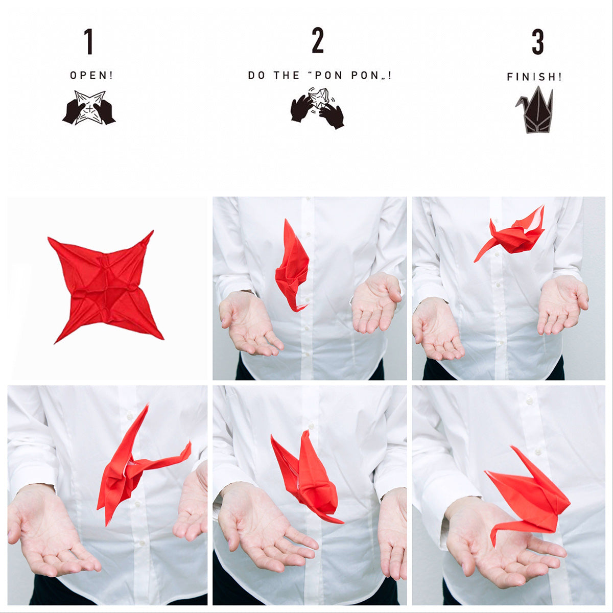 Peti Peto Self-Folding Origami Cloth